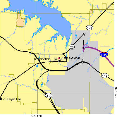 Grapevine map