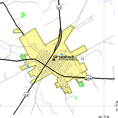 Groesbeck map