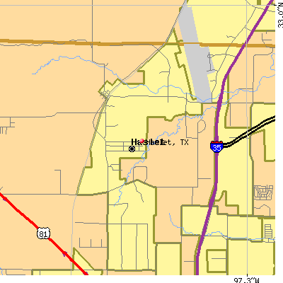Haslet map