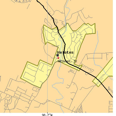 Helotes map