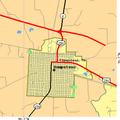 Hempstead map