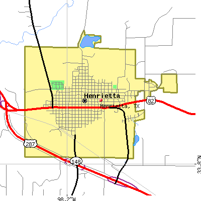 Henrietta map
