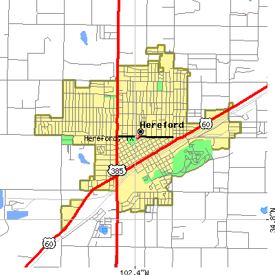Hereford map