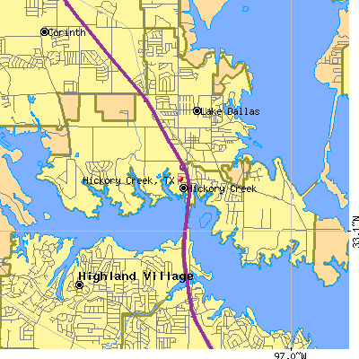Hickory Creek map