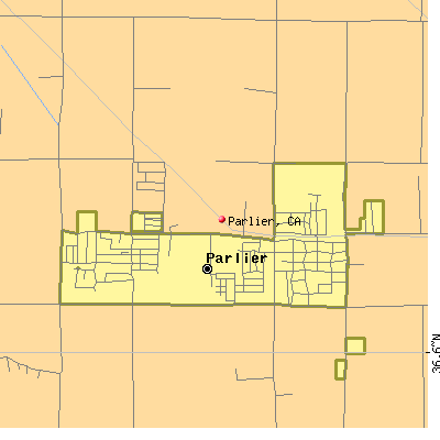 Parlier map