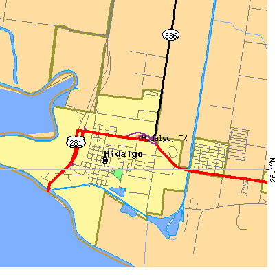 Hidalgo map