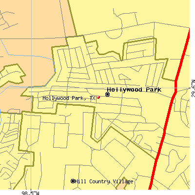 Hollywood Park map