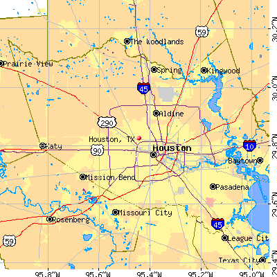 Houston map