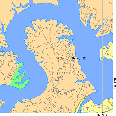 Hudson Bend map
