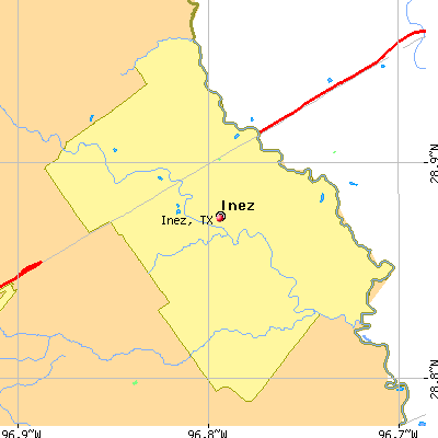 Inez map