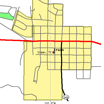 Iraan map
