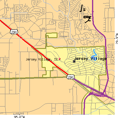 Jersey Village map