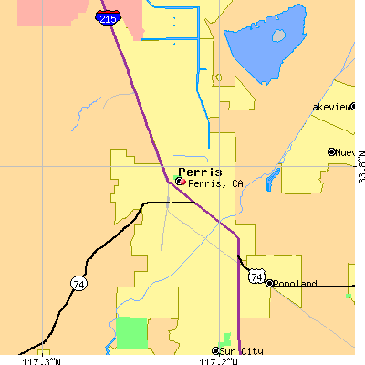 Perris map