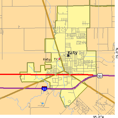 Katy map