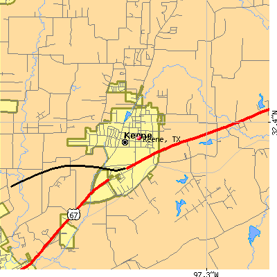 Keene map