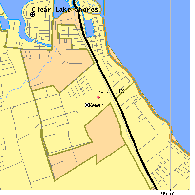 Kemah map
