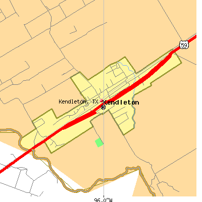 Kendleton map