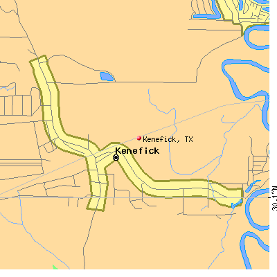 Kenefick map