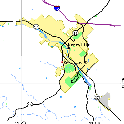 Kerrville map