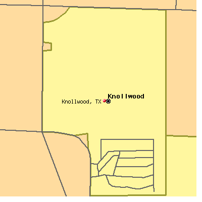 Knollwood map