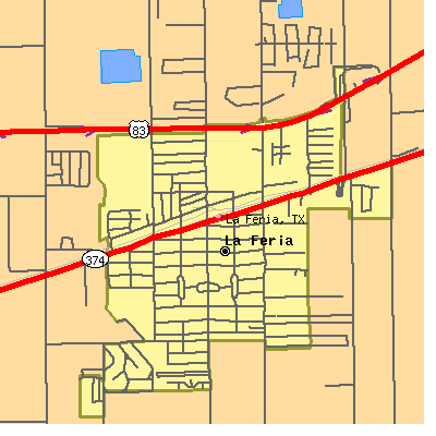 La Feria map