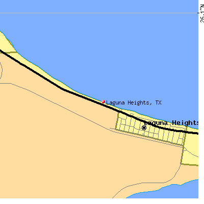 Laguna Heights map