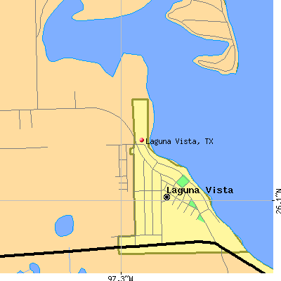 Laguna Vista map