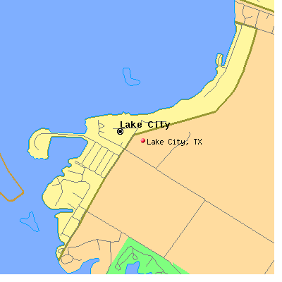 Lake City map