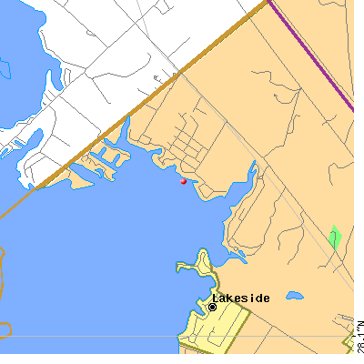 Lakeshore Gardens-Hidden Acres map
