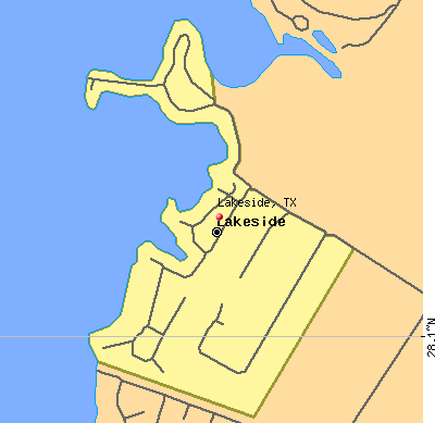 Lakeside map