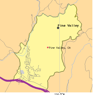 Pine Valley map