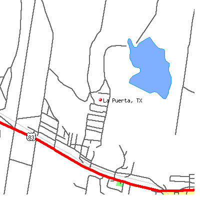 La Puerta map