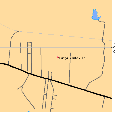 Larga Vista map