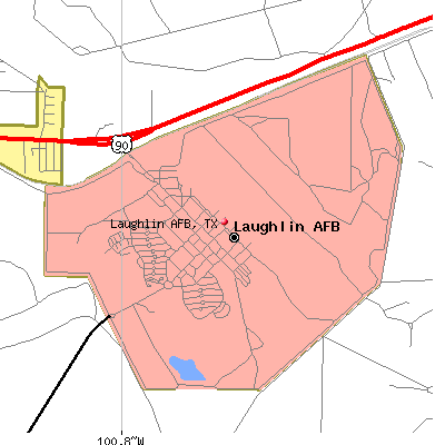 Laughlin AFB map