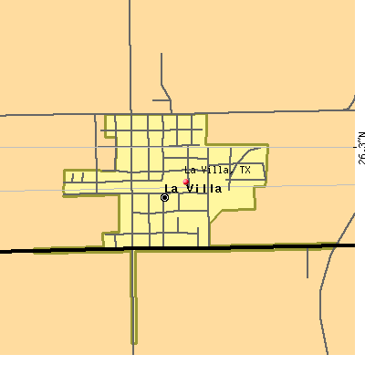 La Villa map