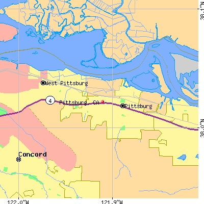 Pittsburg map