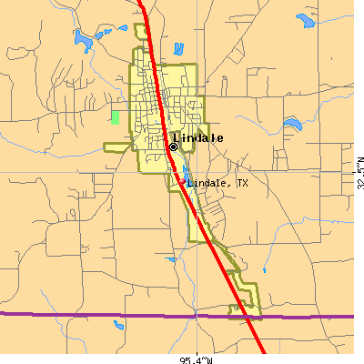 Lindale map