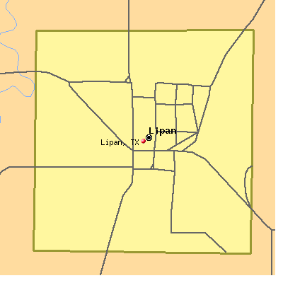 Lipan map