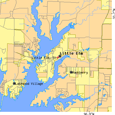 Little Elm map