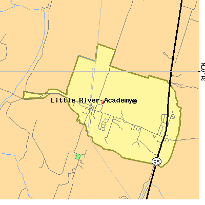 Little River-Academy map