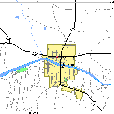 Llano map