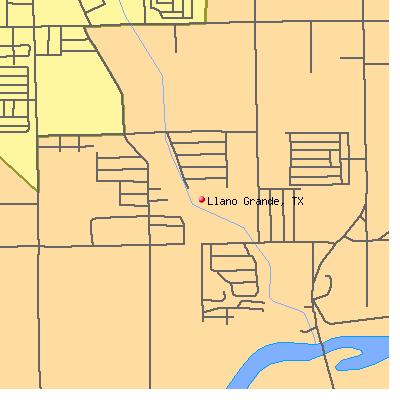 Llano Grande map