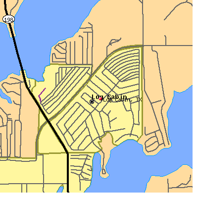 Log Cabin map