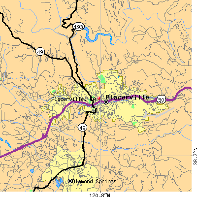 Placerville map