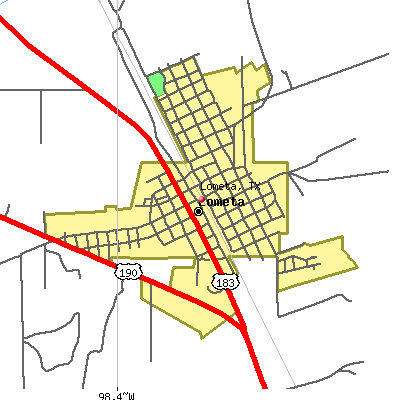 Lometa map