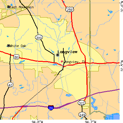Longview map