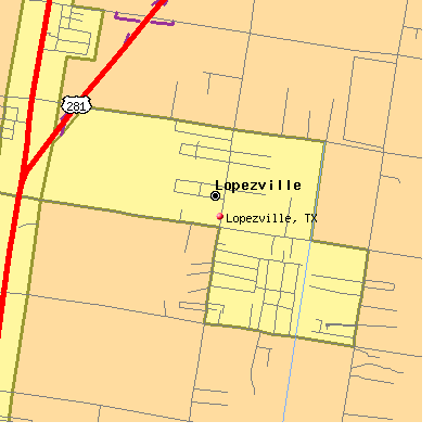 Lopezville map