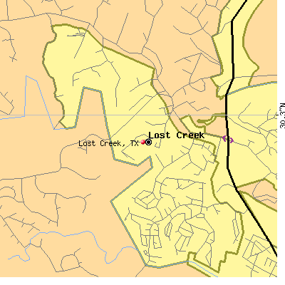 Lost Creek map