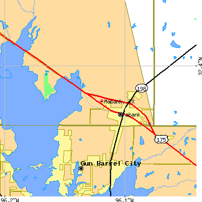 Mabank map