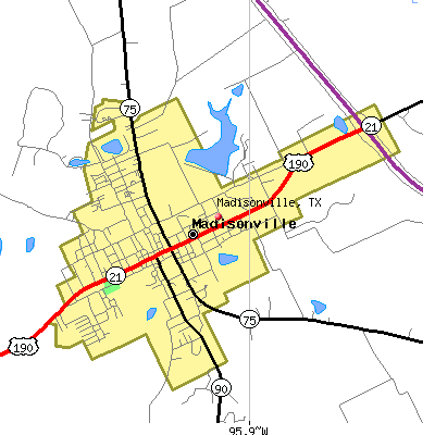 Madisonville map